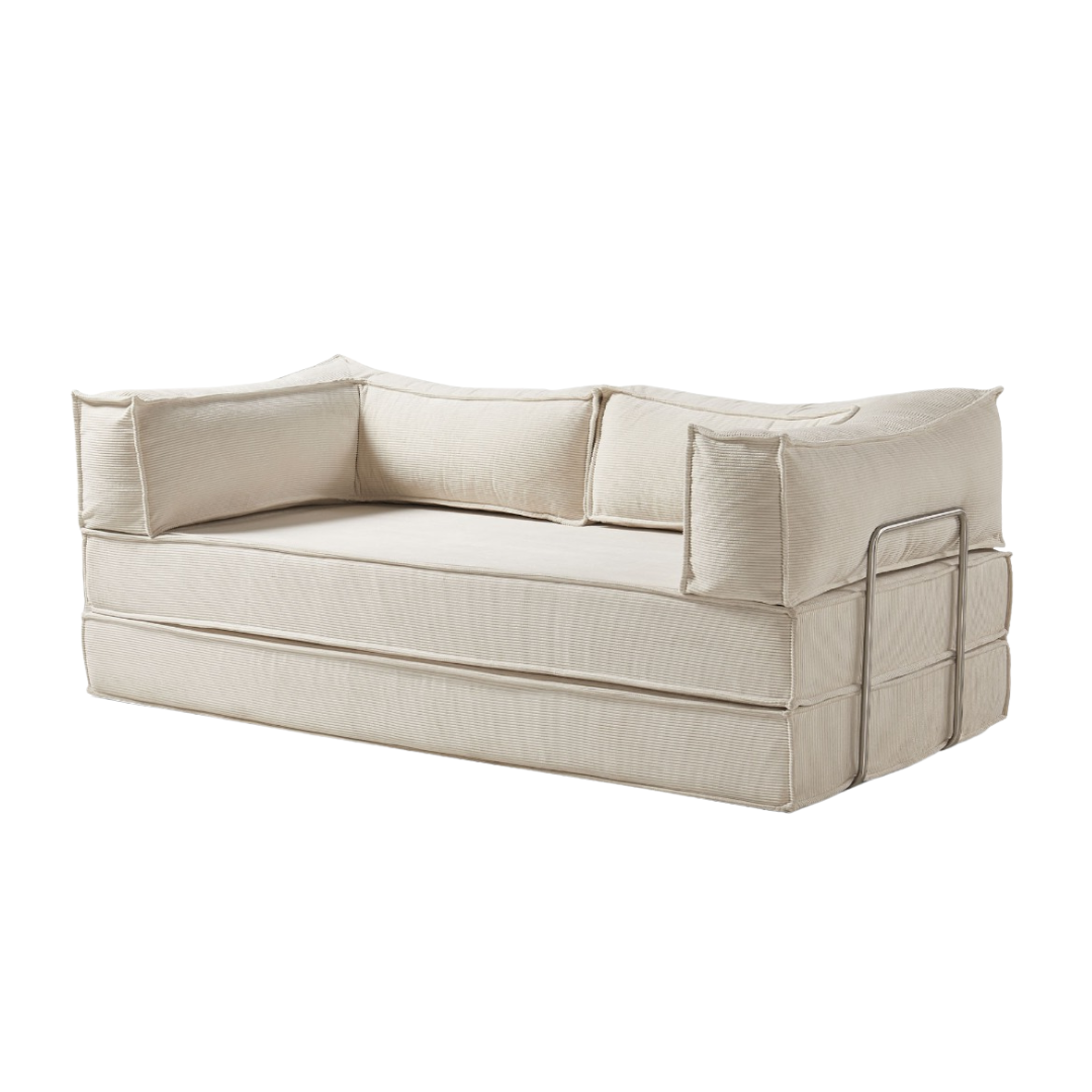 Orlo Convertible Sofa Bed - Corduroy