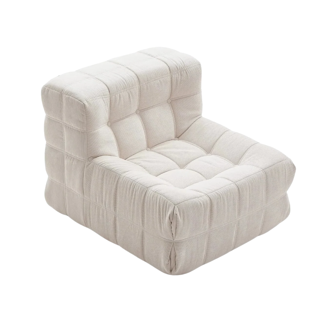 Dice Lounge Chair - Corduroy