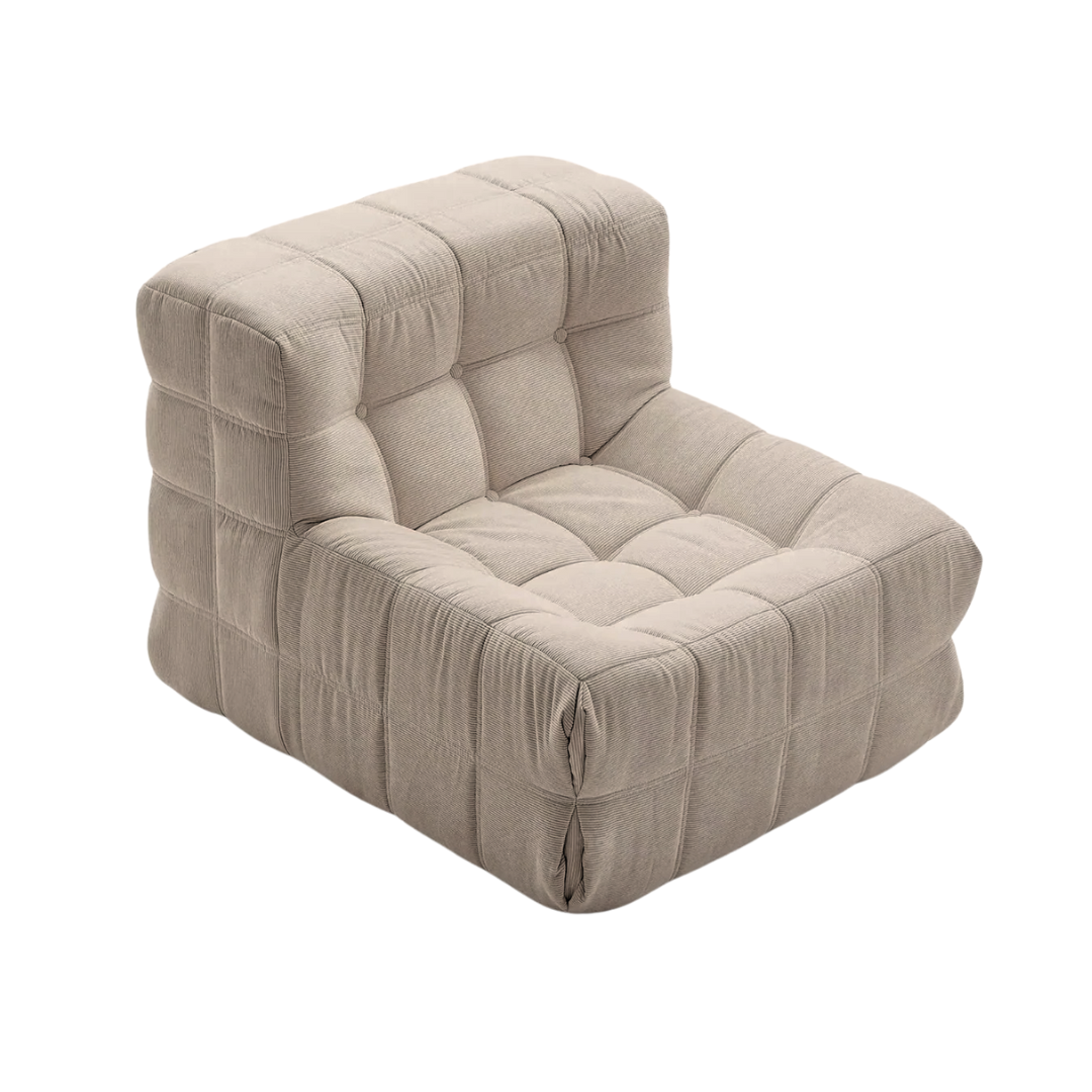 Dice Lounge Chair - Corduroy