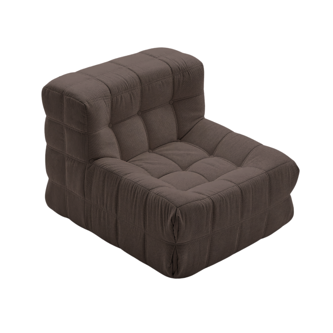 Dice Lounge Chair - Corduroy