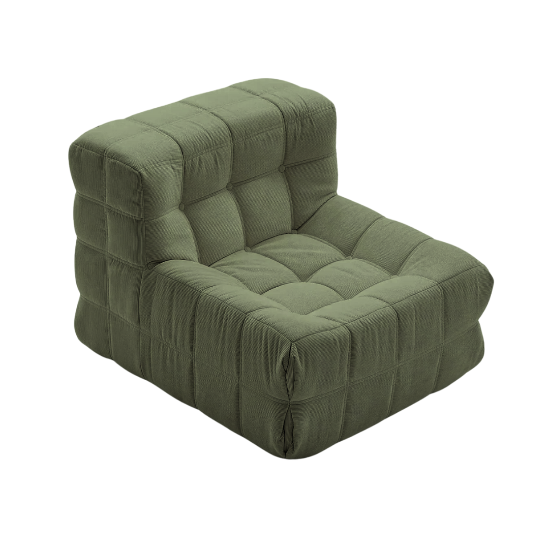 Dice Lounge Chair - Corduroy