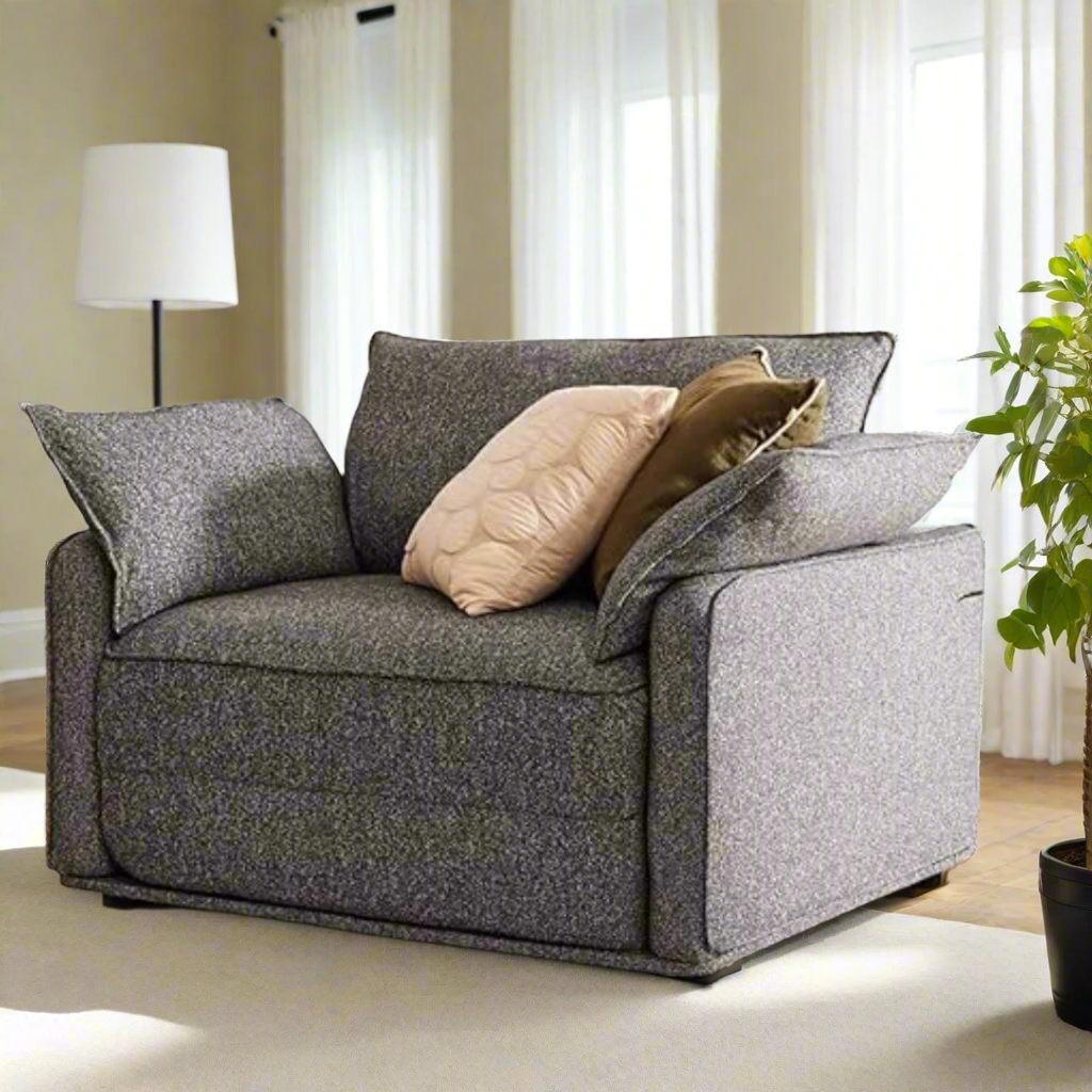 Ease Convertible Sofa Bed - Weaved Fabric BUBULAND HOME