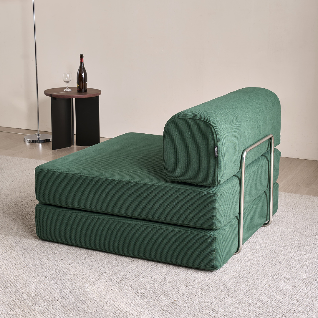 Belle Single Armless Seat - Corduroy