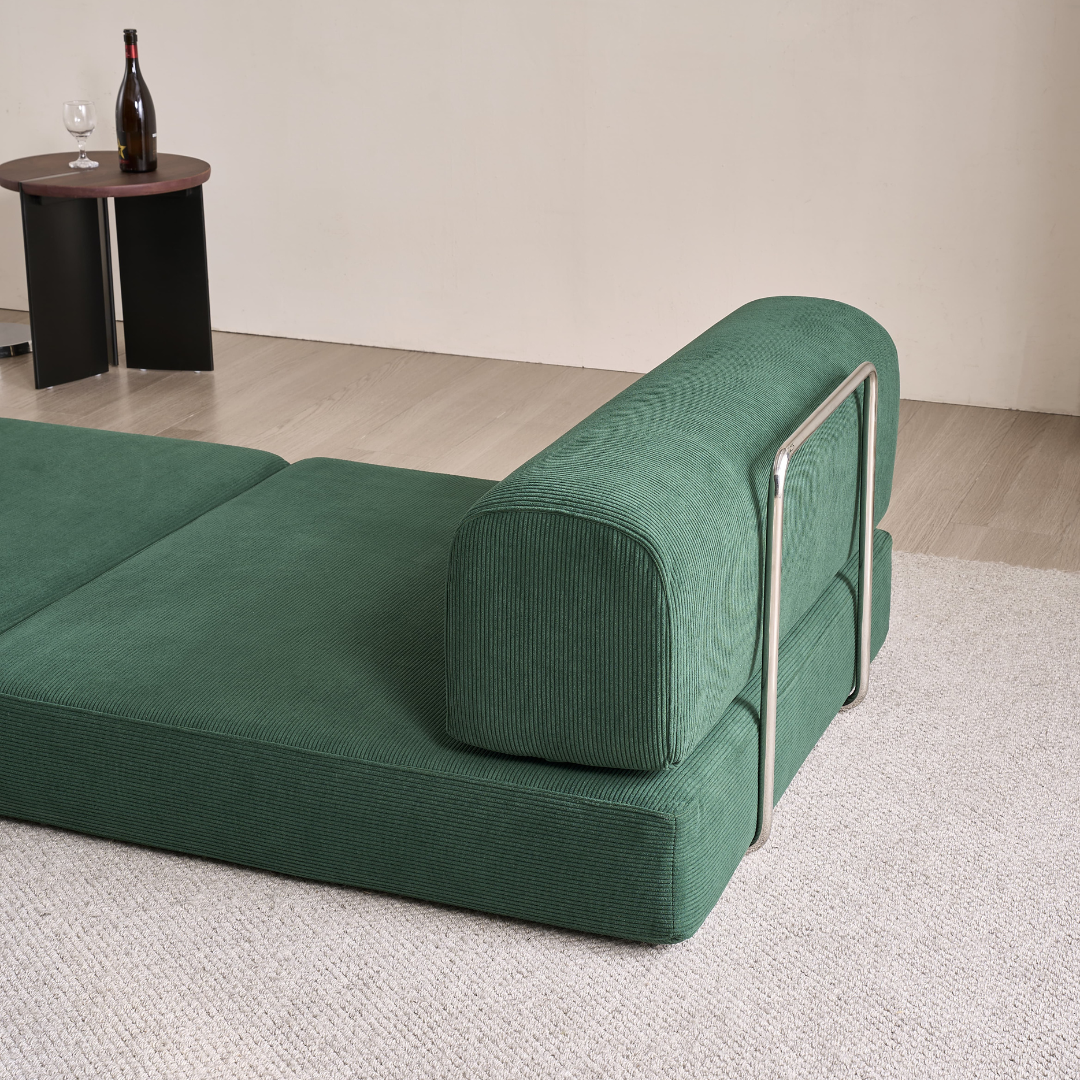 Belle Single Armless Seat - Corduroy