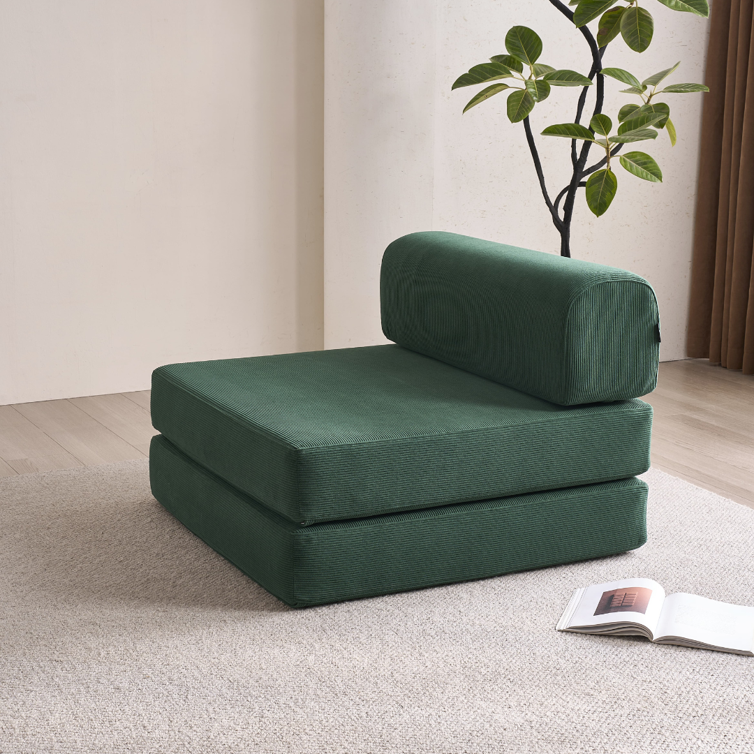 Belle Single Armless Seat - Corduroy