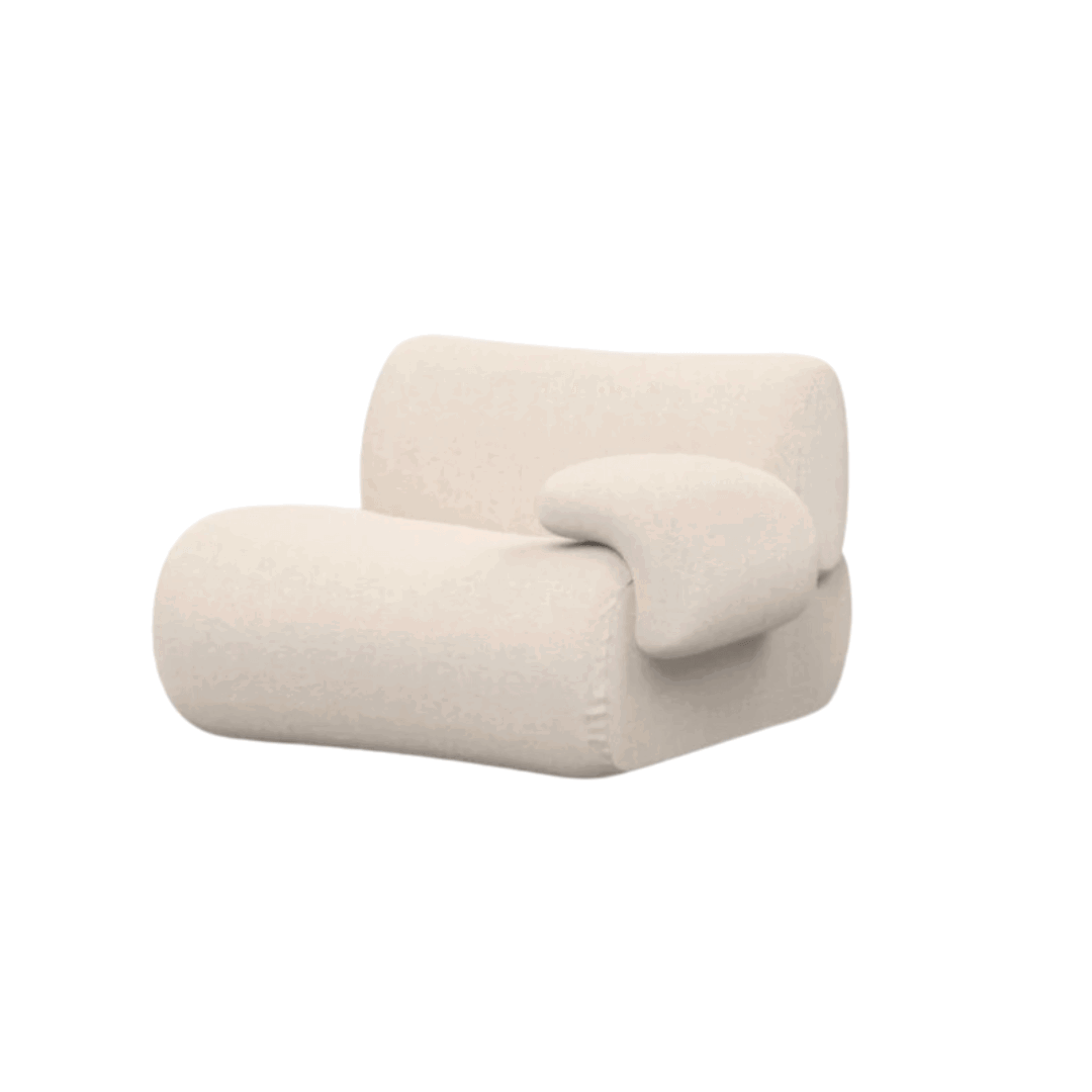 Amara Modular Sofa - Flat Boucle BUBULAND HOME