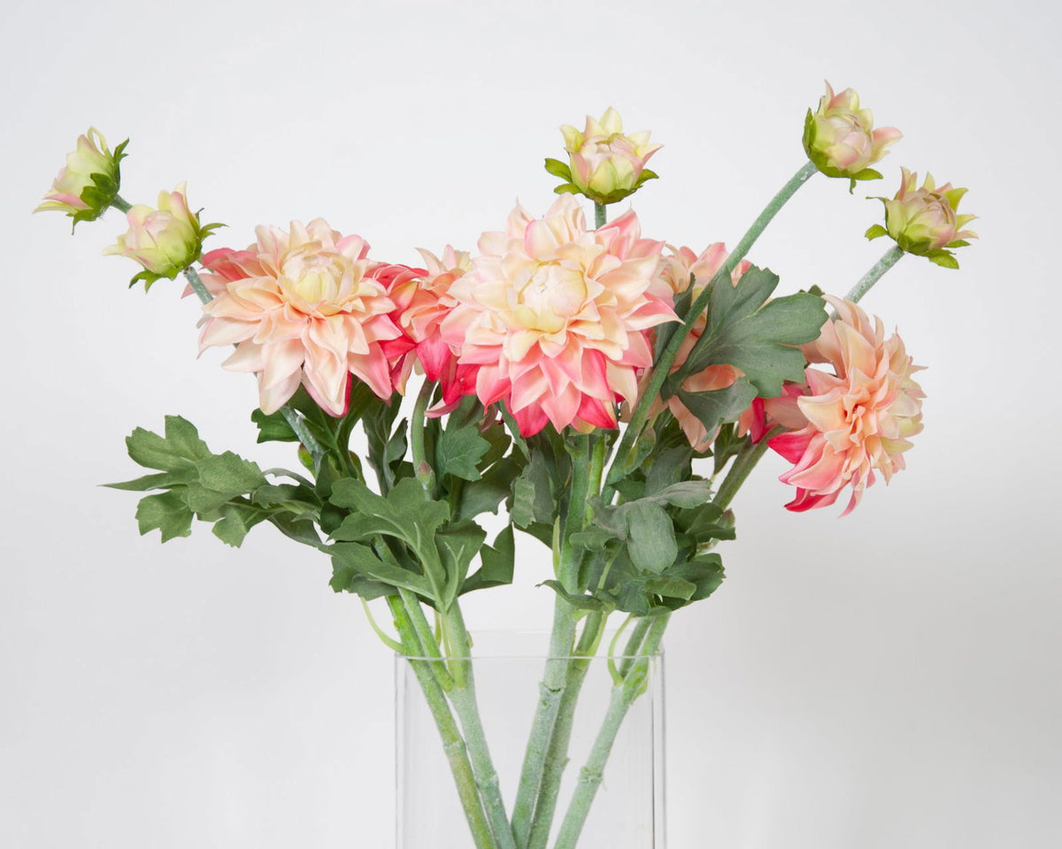 Artificial Dahlia Flower - Floral Default Title BUBULAND HOME