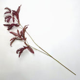 Artificial Fern Long Leaves - Red - Floral Default Title BUBULAND HOME