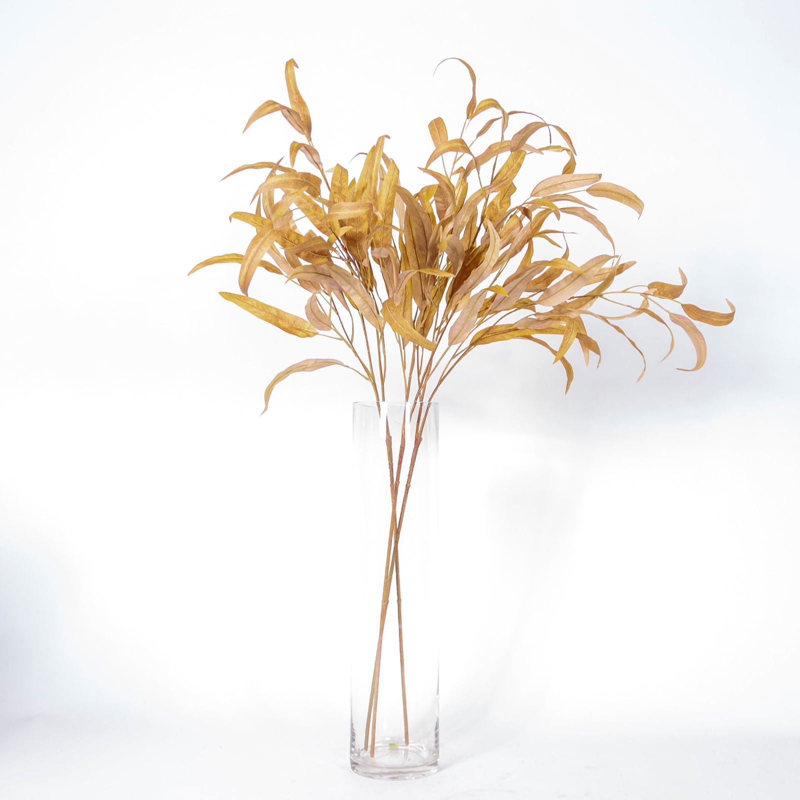 Artificial Long Leaves - Floral Red BUBULAND HOME