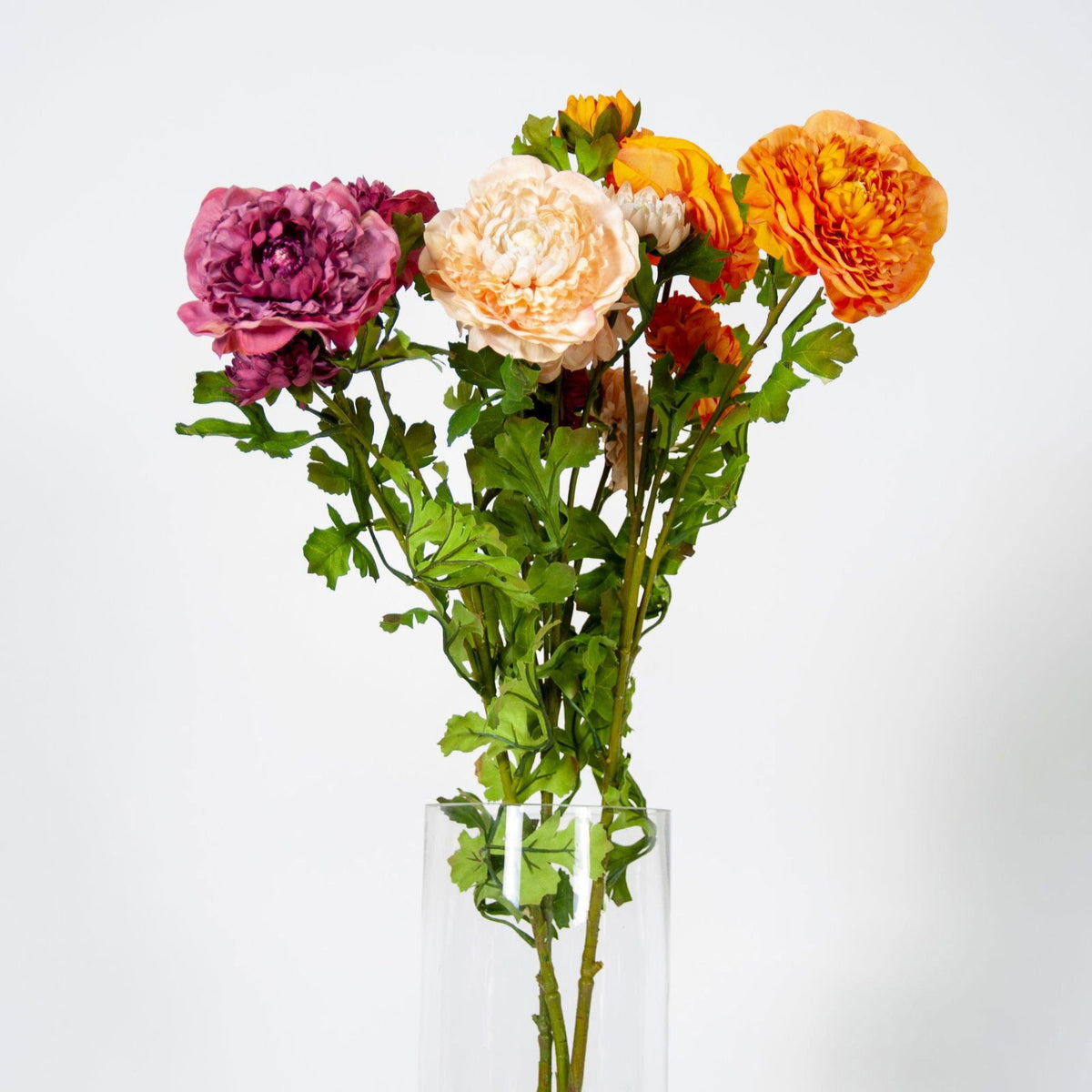 Artificial Mountain Dew Lotus Tall Stem - Floral Peach BUBULAND HOME