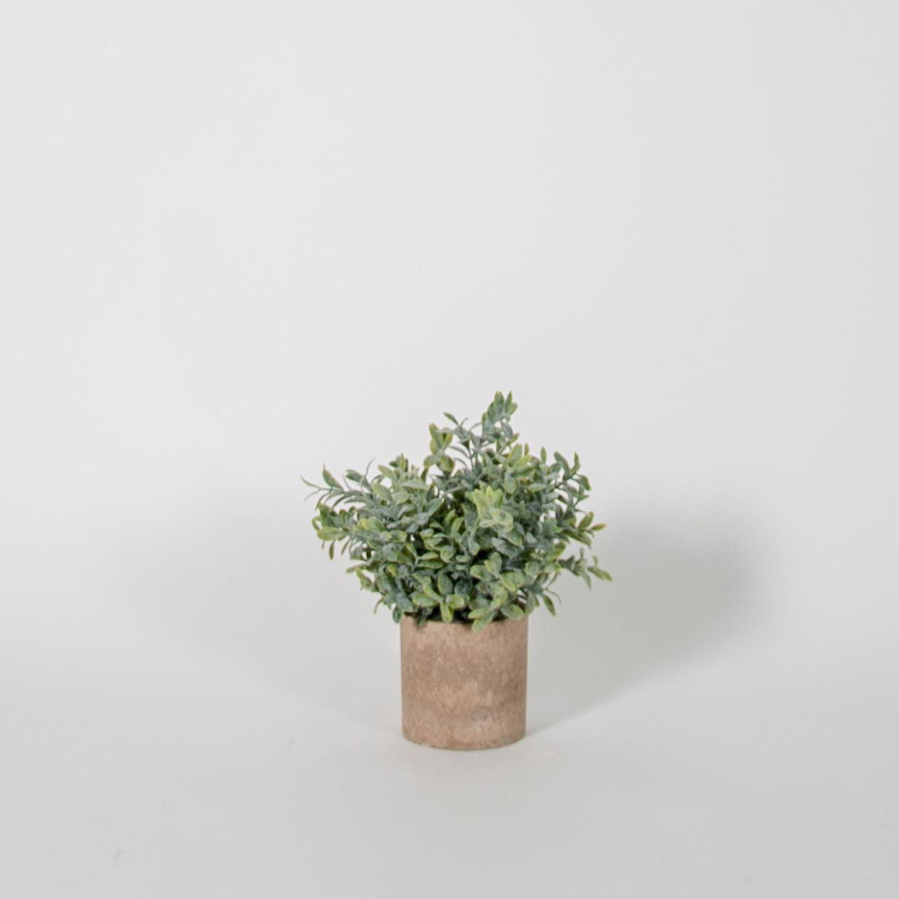 Artificial Pot Plants - Floral Fuzzy Leaves BUBULAND HOME
