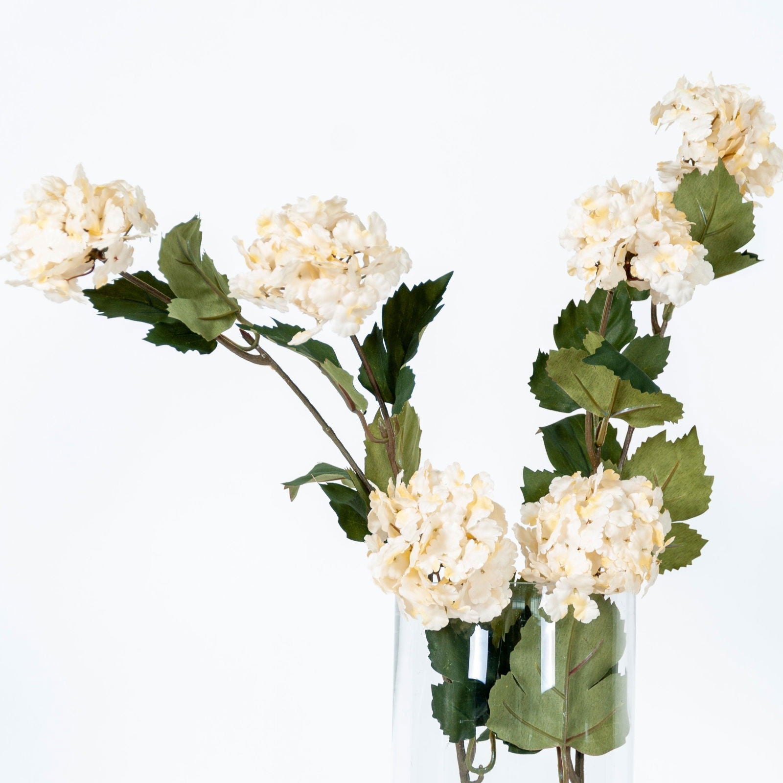 Artificial Snowball Hydrangea BUBULAND HOME