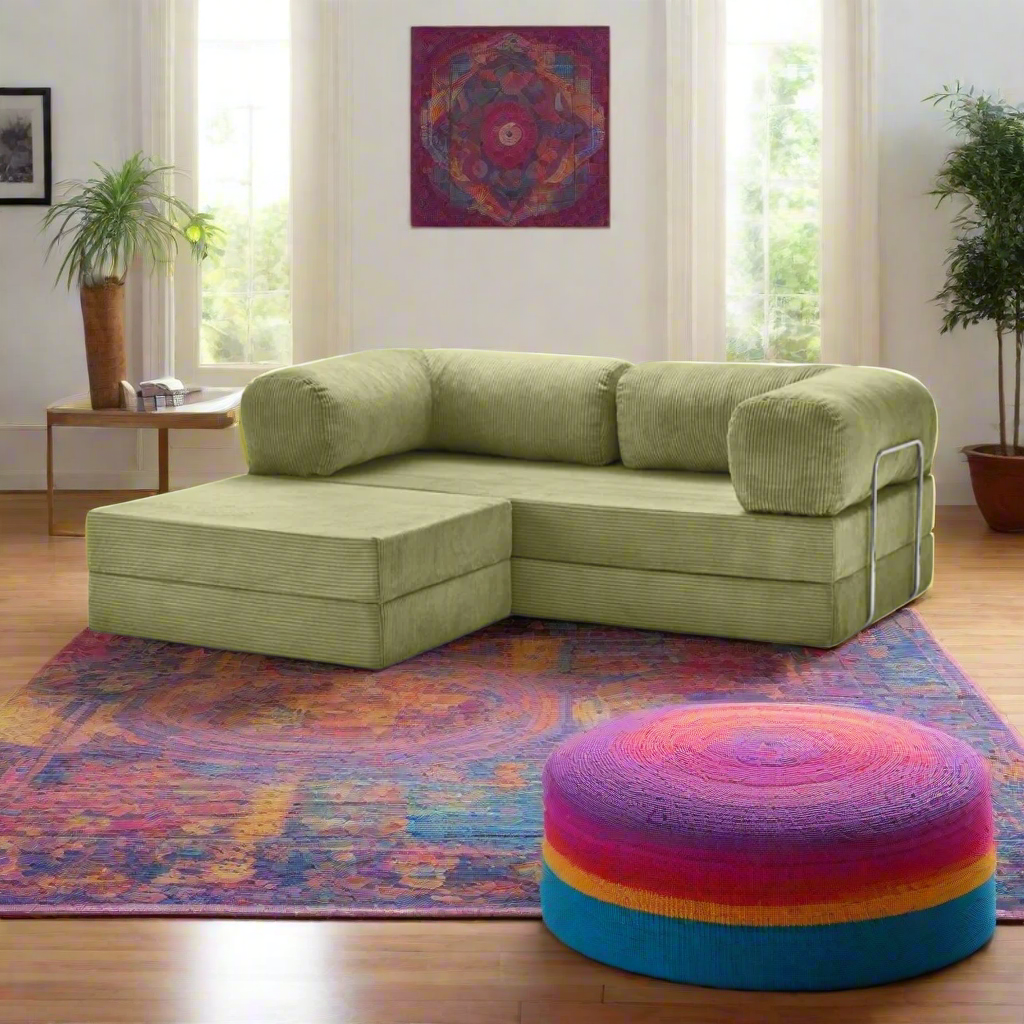 Belle Ottoman - Corduroy BUBULAND HOME