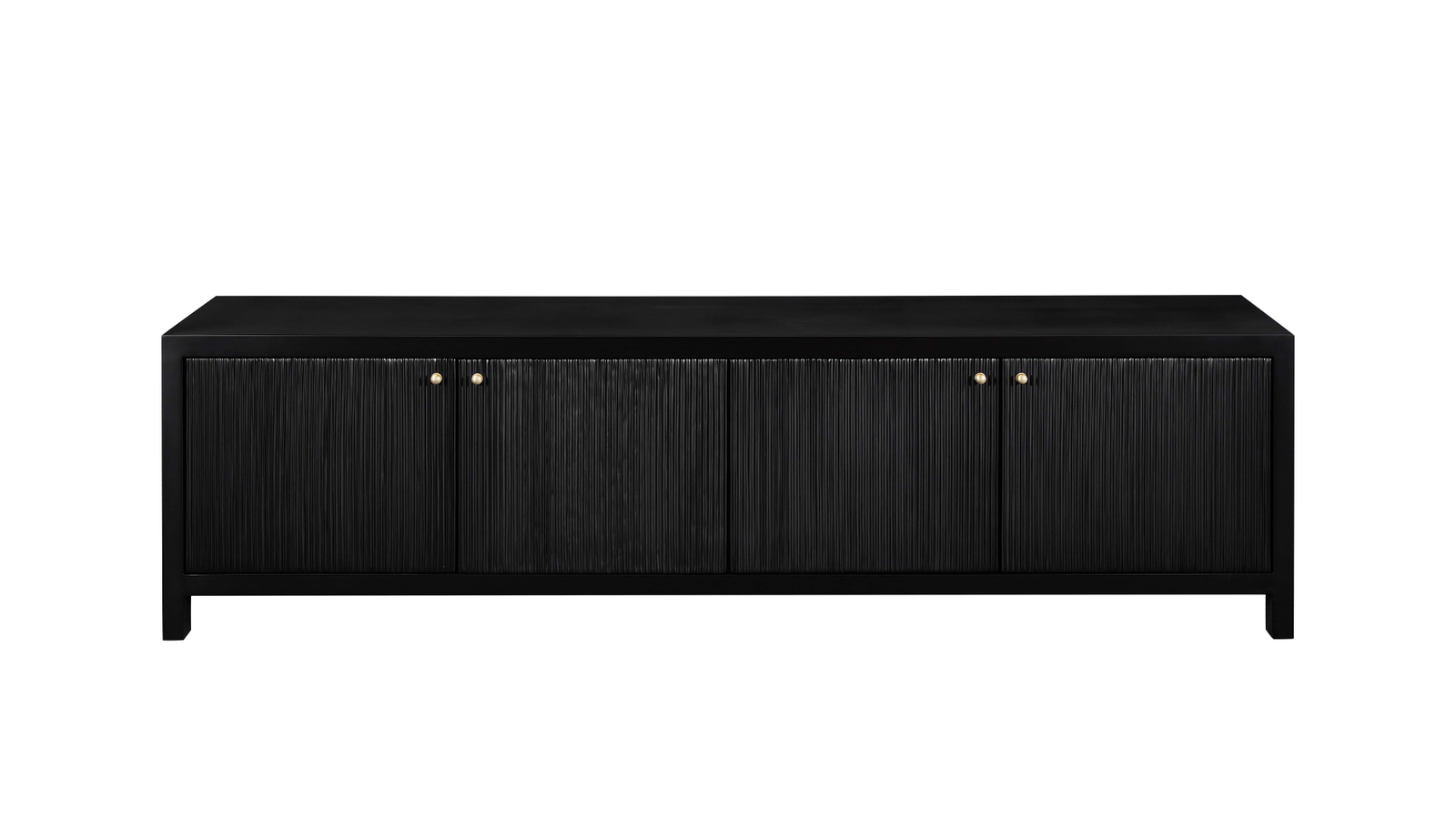 Bentley Ridge Entertainment Unit - Black BUBULAND HOME