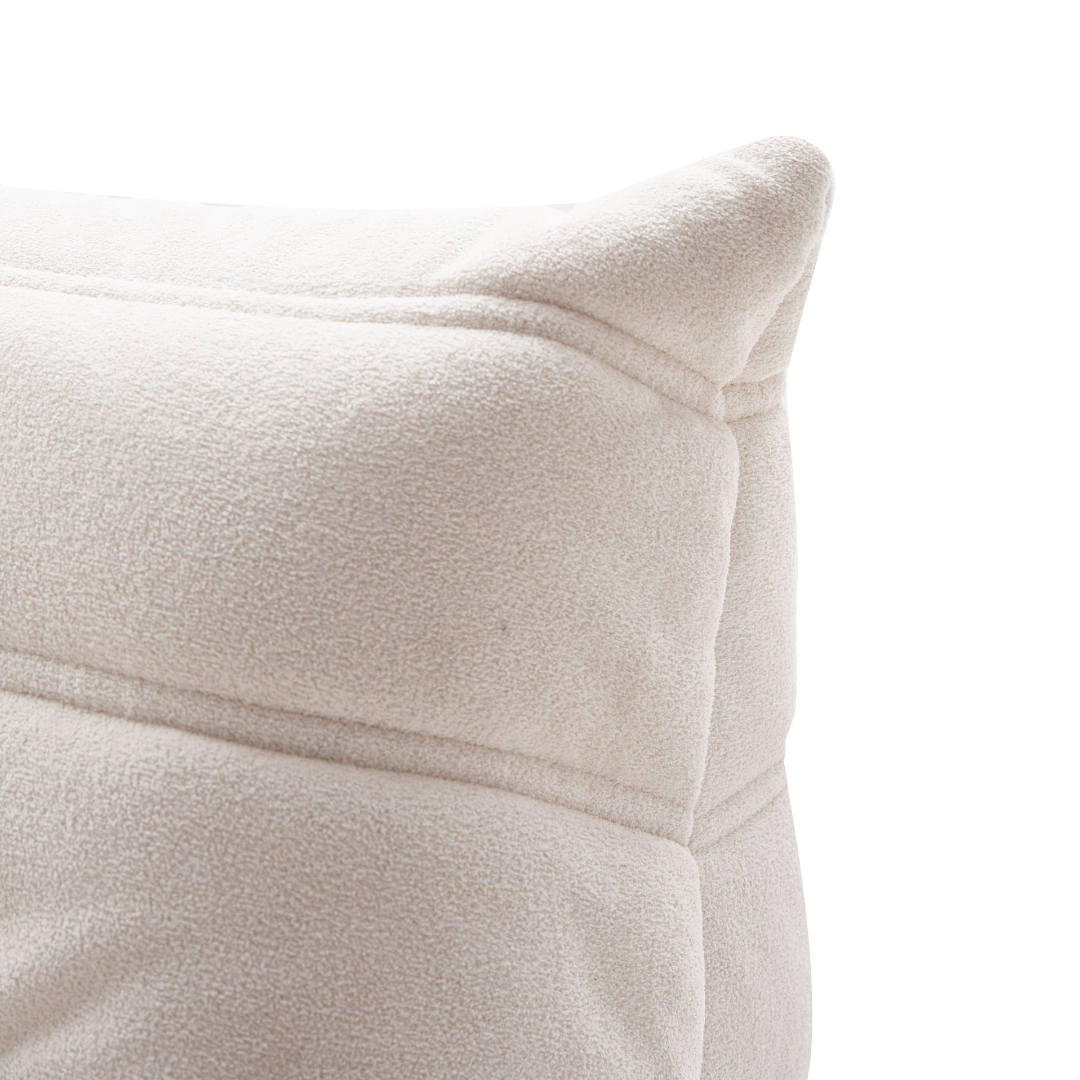 Cocoon Lounge Chair - Flat Boucle BUBULAND HOME