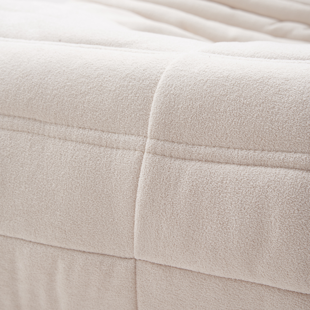 Cocoon Lounge Chair - Flat Boucle BUBULAND HOME