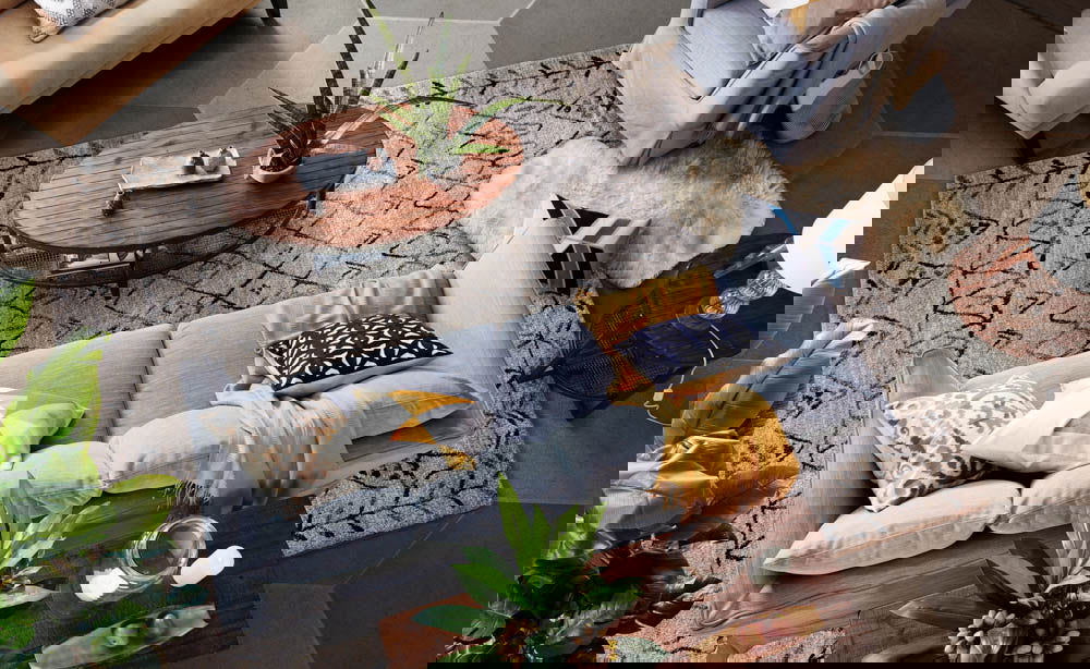 Copenhagen Geometric Rug 140cm x 200cm - Homewares Default Title BUBULAND HOME