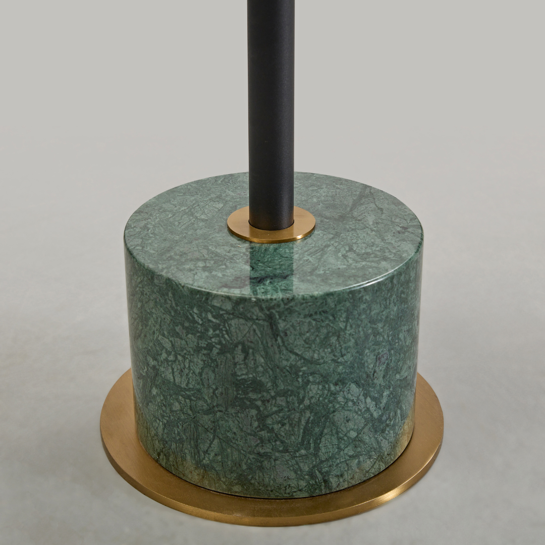 Dion Green Marble Side Table - Side Table Default Title BUBULAND HOME