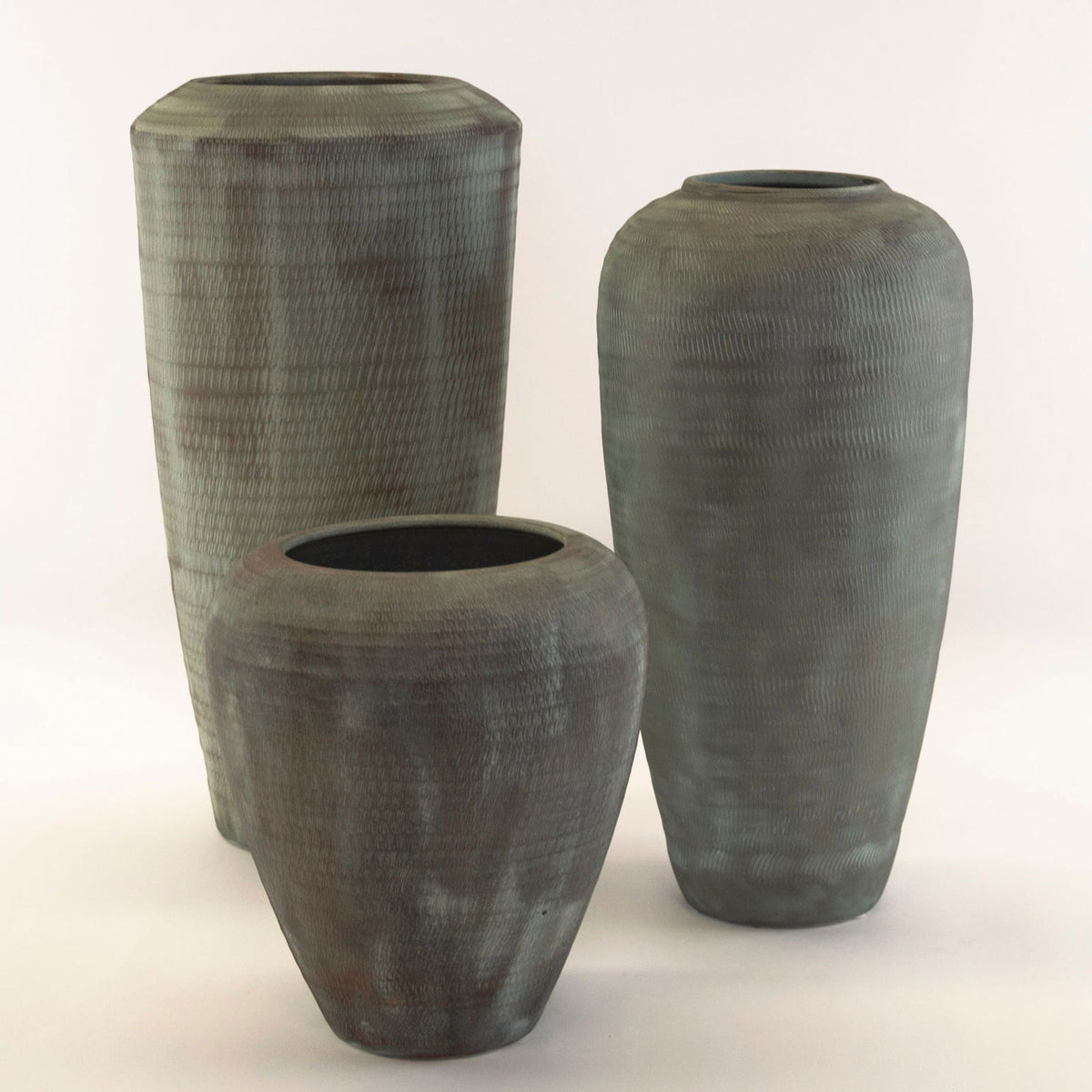 Etches Series Ceramic Vases and Pots BUBULAND HOME