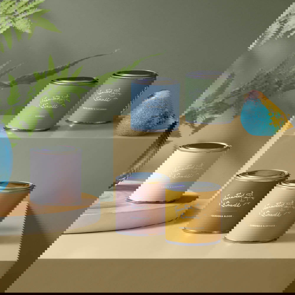 Gardenia Bloom Scented Candle BUBULAND HOME