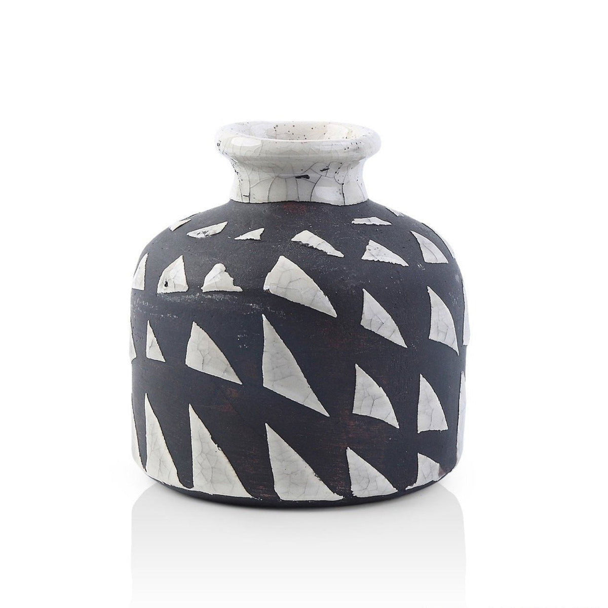 Geo Ceramic Vase - Mini - vases Default Title BUBULAND HOME