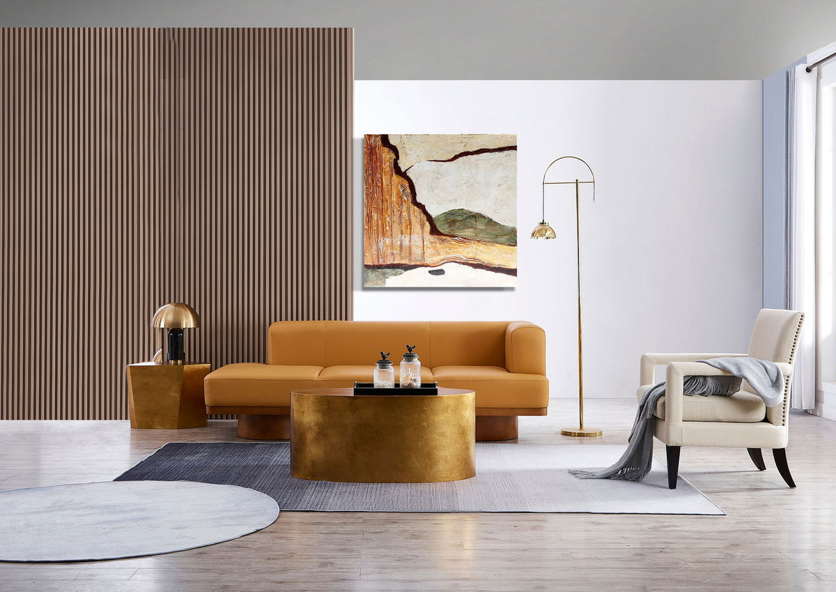 George Leather Daybed Sofa BUBULAND HOME