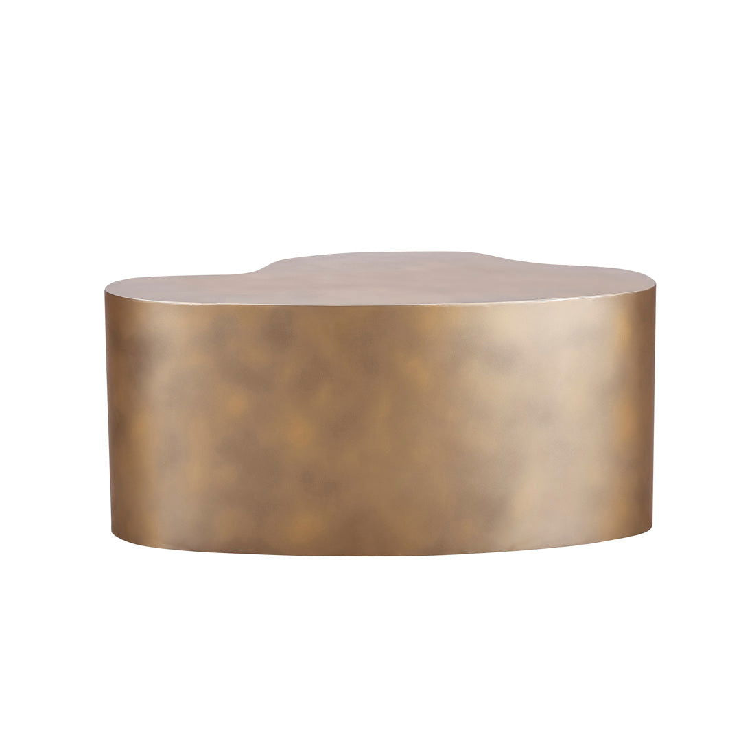 Golden Brass Coffee Table BUBULAND HOME