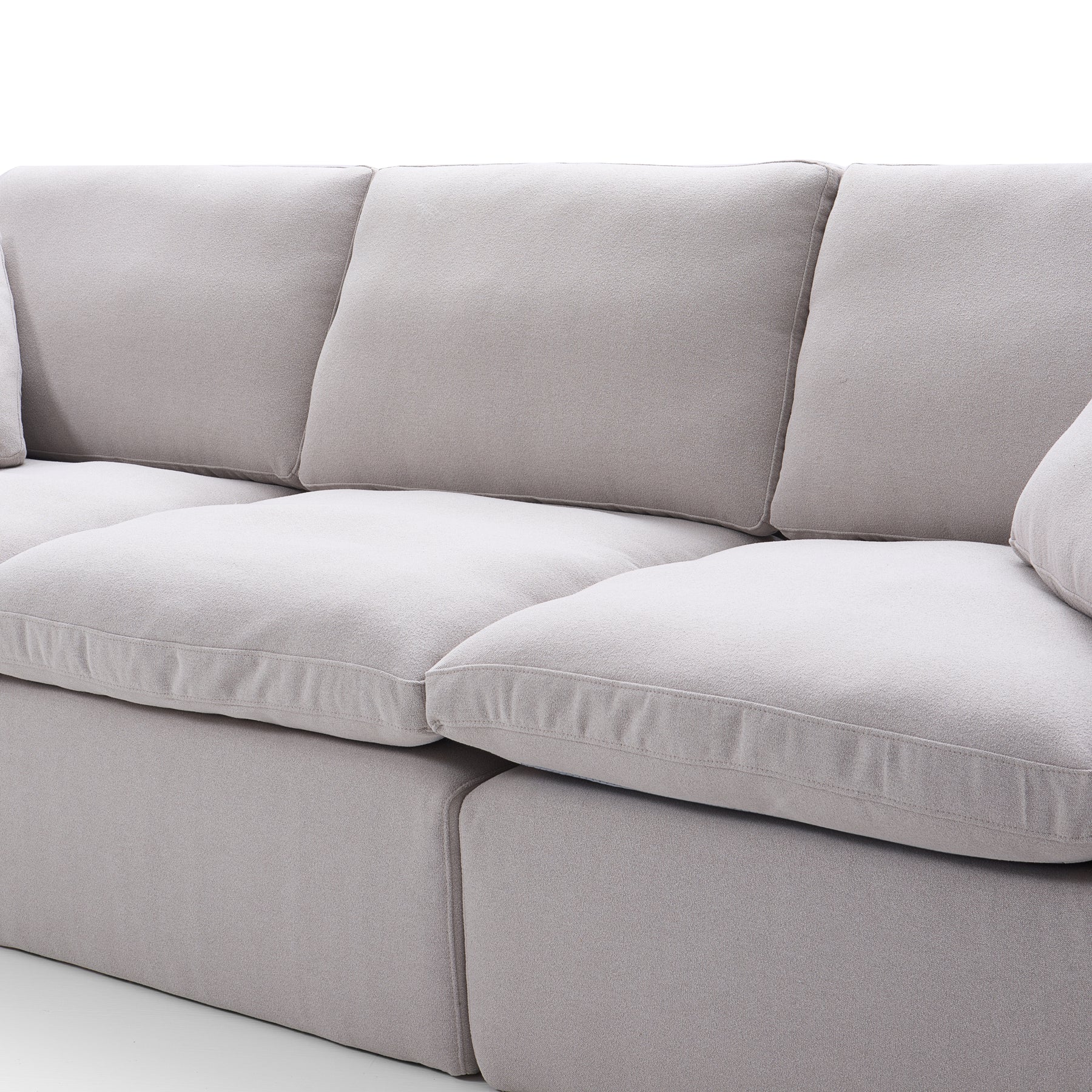 Bliss Modular Sofa - Weaved Fabric BUBULAND HOME
