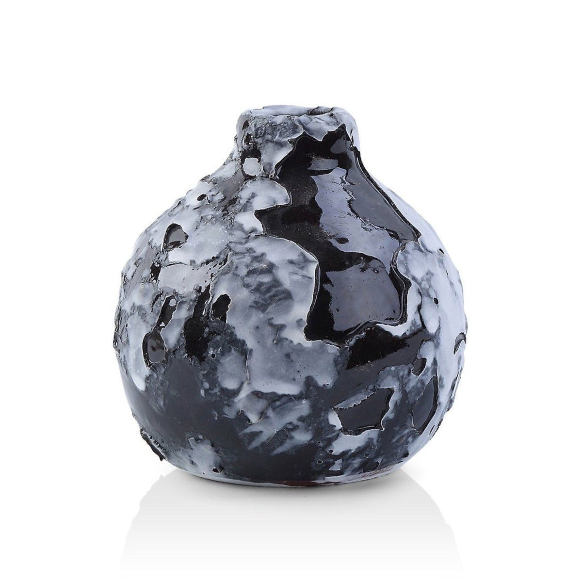 Icy Layered Ceramic Vase - Mini BUBULAND HOME