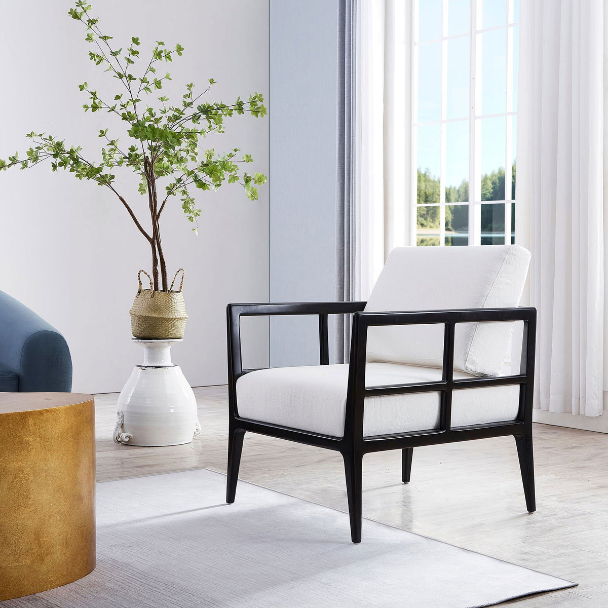 Lauren Occasional Chair - sofa Default Title BUBULAND HOME