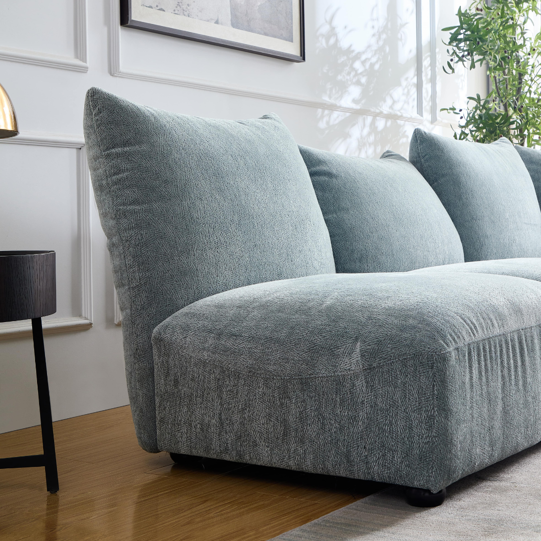 Marine Modular Sofa with Moving Backrest - James Dunlop Contexture Folkstone - sofa James Dunlop Contexture Folkstone / Armless Seat BUBULAND HOME