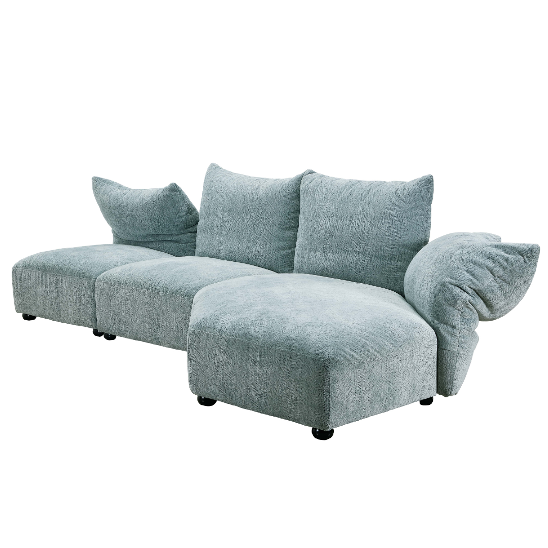 Marine Modular Sofa with Moving Backrest - James Dunlop Contexture Folkstone - sofa James Dunlop Contexture Folkstone / Armless Seat BUBULAND HOME