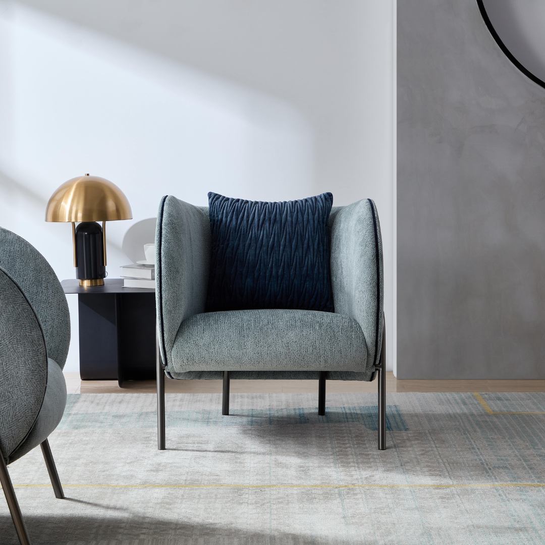 Seashell Armchair - James Dunlop Contexture Folkstone - Armchair James Dunlop Contexture Folkstone BUBULAND HOME