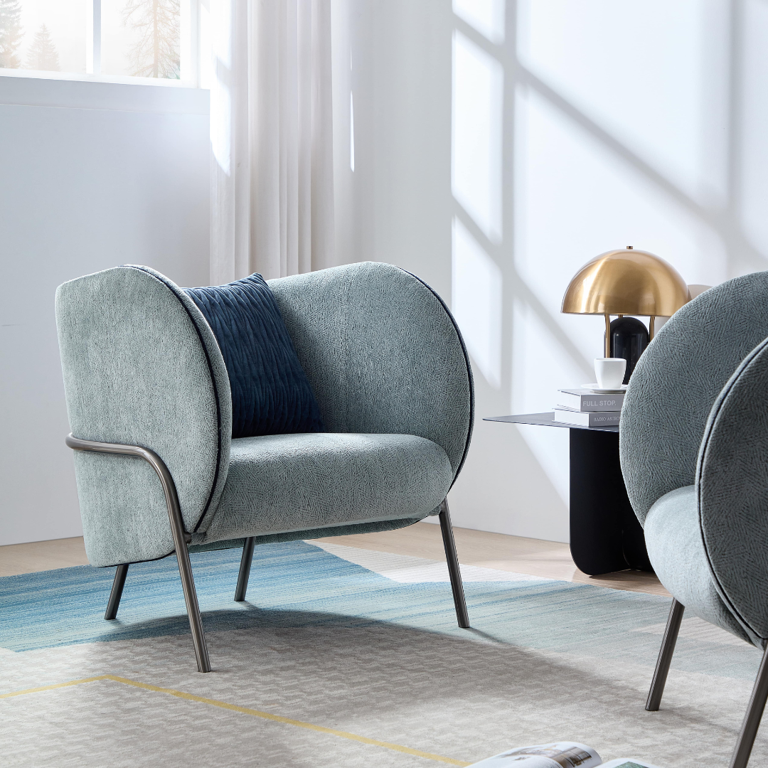 Seashell Armchair - James Dunlop Contexture Folkstone - Armchair James Dunlop Contexture Folkstone BUBULAND HOME