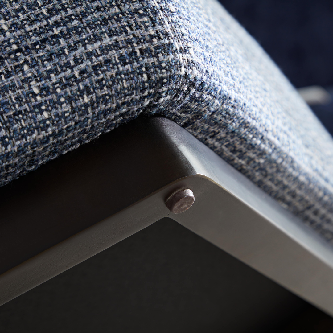 Seastar Hexagonal Ottoman - Mokum Gabrielle Ink - ottoman Mokum Gabrielle Ink BUBULAND HOME