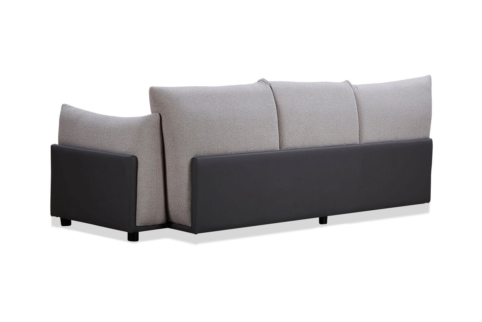 The Puff 3 Seater Boucle Sofa - Dove Grey BUBULAND HOME