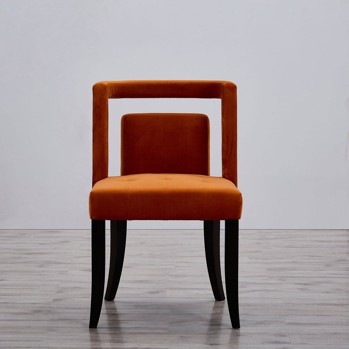 Valor Burnt Orange Dining Chair | Set of 2 - Kitchen & Dining Room Chairs Burnt Orange BUBULAND HOME