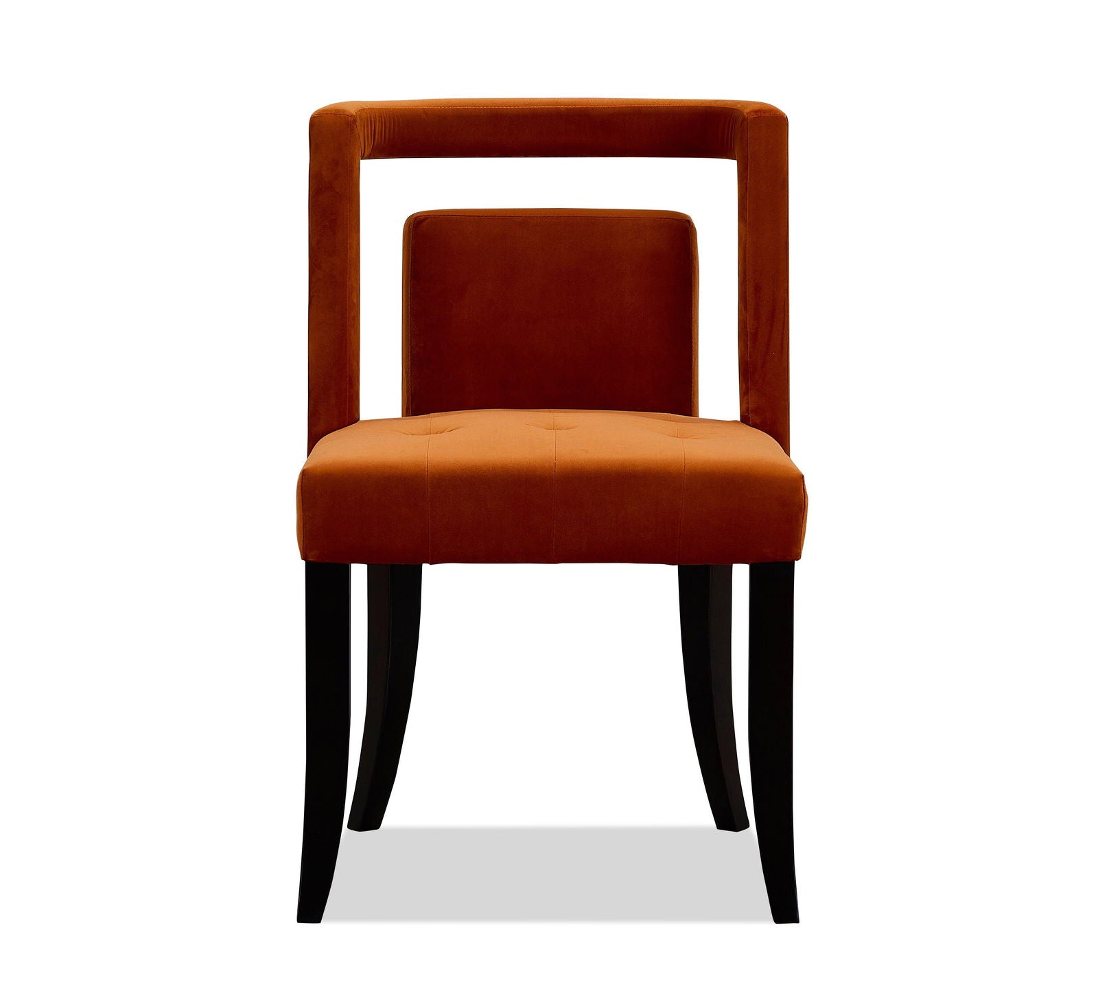 Valor Burnt Orange Dining Chair | Set of 2 - Kitchen & Dining Room Chairs Burnt Orange BUBULAND HOME