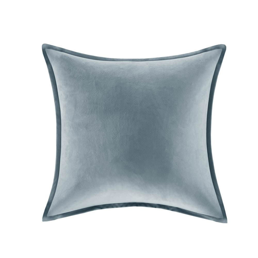 Velvet and Linen Double-Sided Cushions | Dusty Blue & Pink - Cushions Dusty Pink/ Linen 50*50cm BUBULAND HOME