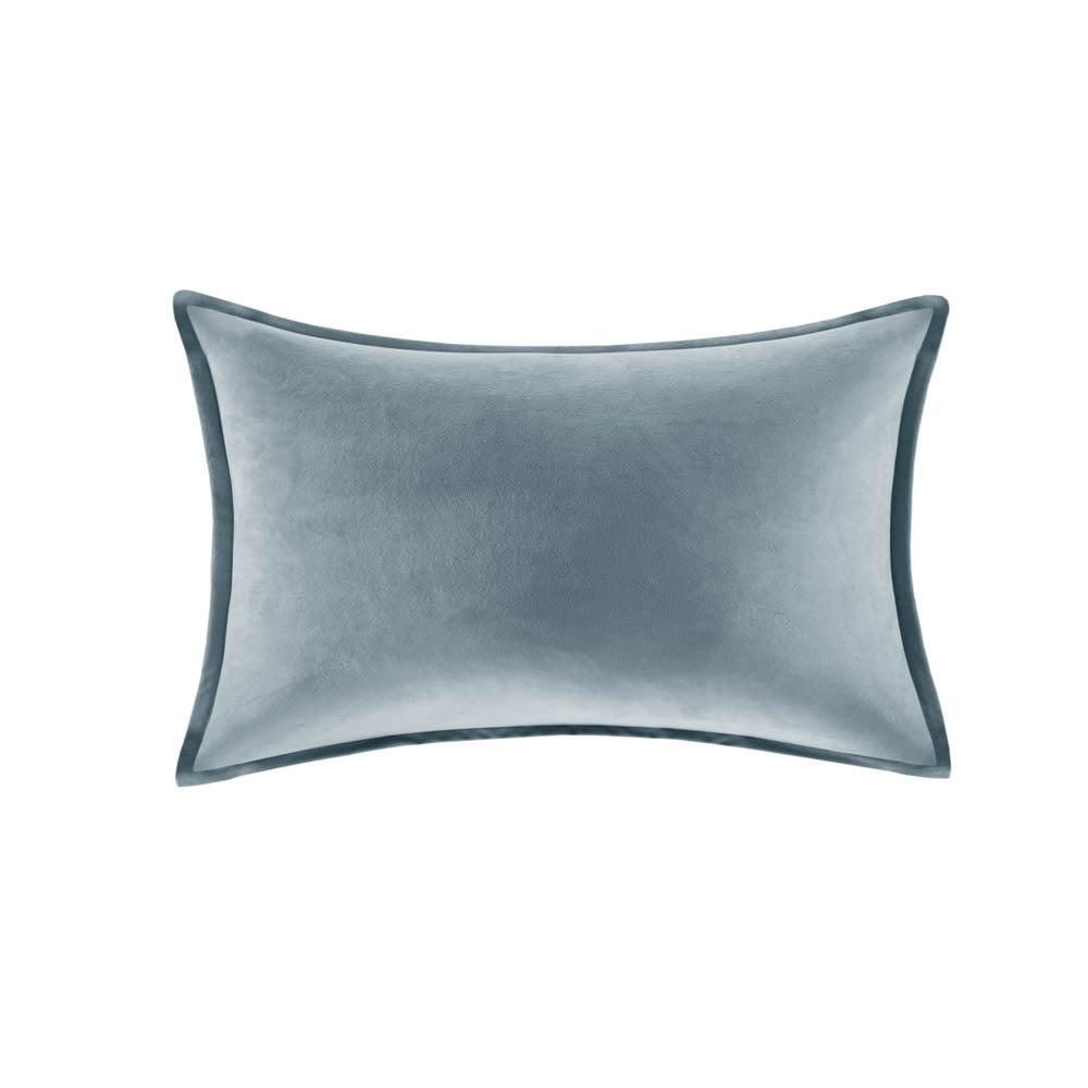 Velvet and Linen Double-Sided Cushions | Dusty Blue & Pink - Cushions Dusty Pink/ Linen 50*50cm BUBULAND HOME