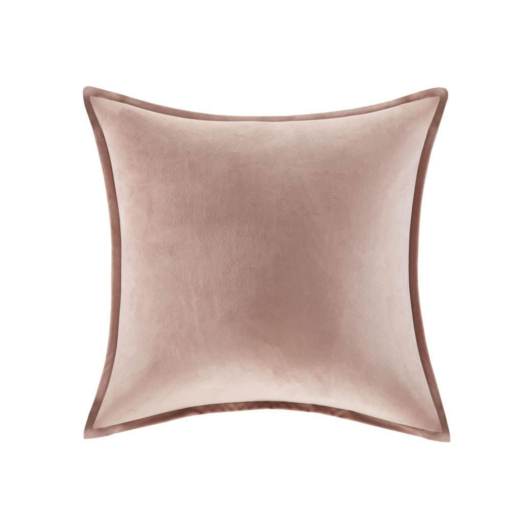 Velvet and Linen Double-Sided Cushions | Dusty Blue & Pink - Cushions Dusty Pink/ Linen 50*50cm BUBULAND HOME