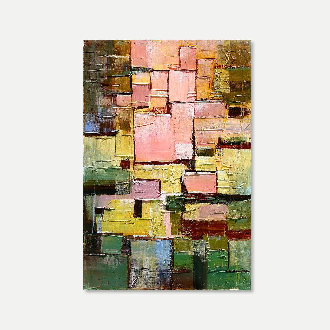 Vivacious & Free Series - Original Oil Paint On Canvas | Style B BUBULAND HOME