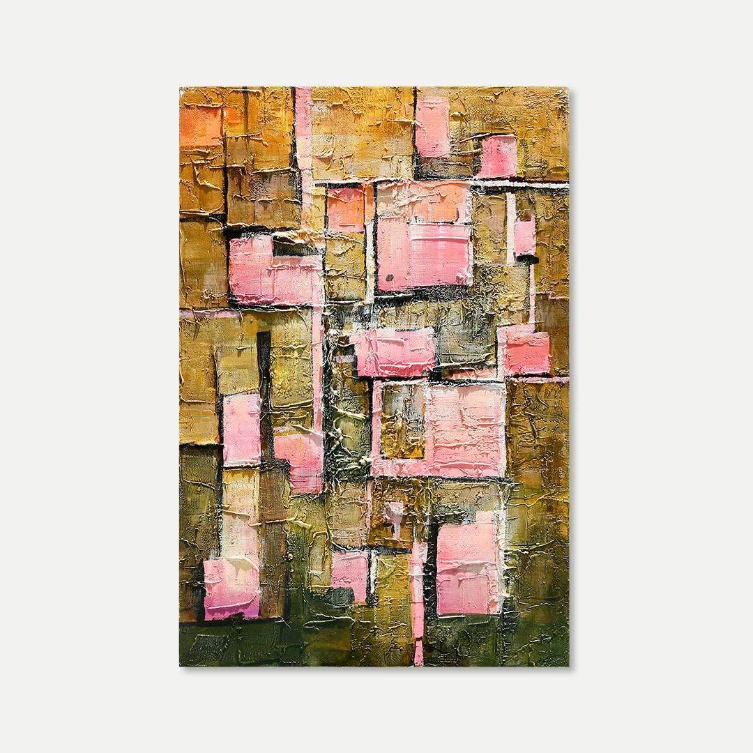 Vivacious & Free Series - Original Oil Paint On Canvas | Style C BUBULAND HOME