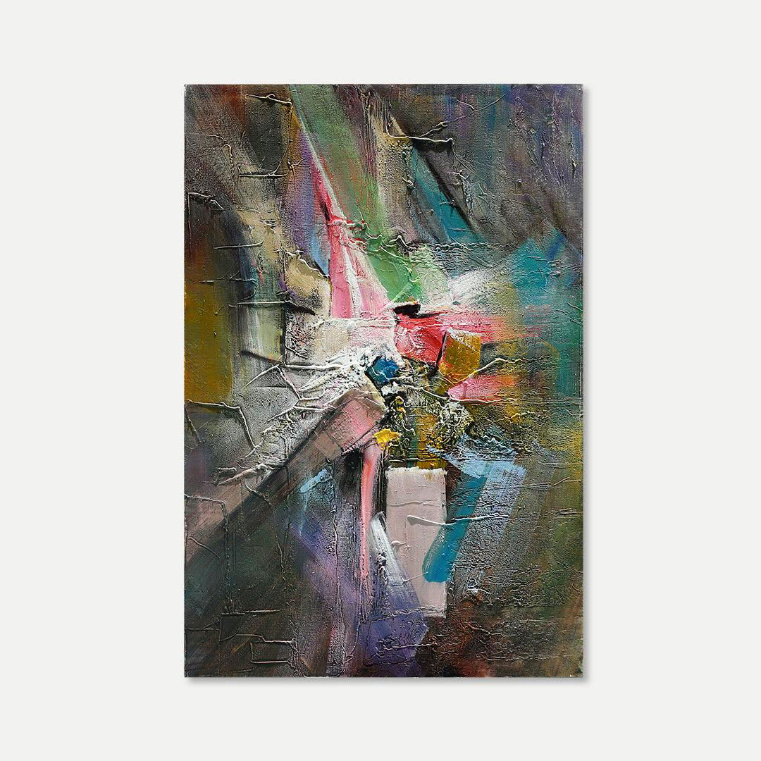 Vivacious & Free Series - Original Oil Paint On Canvas | Style G BUBULAND HOME