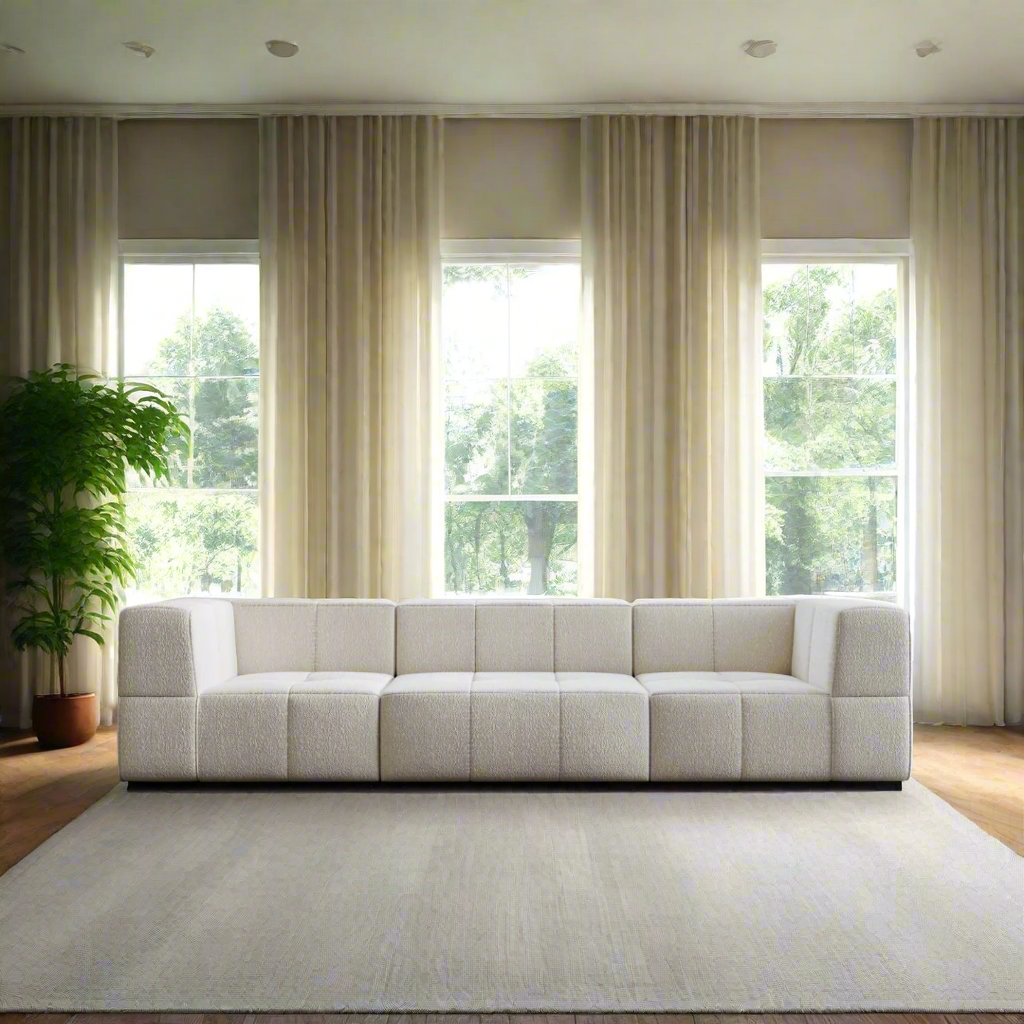 Waffo Modular Sofa - Flat Boucle BUBULAND HOME