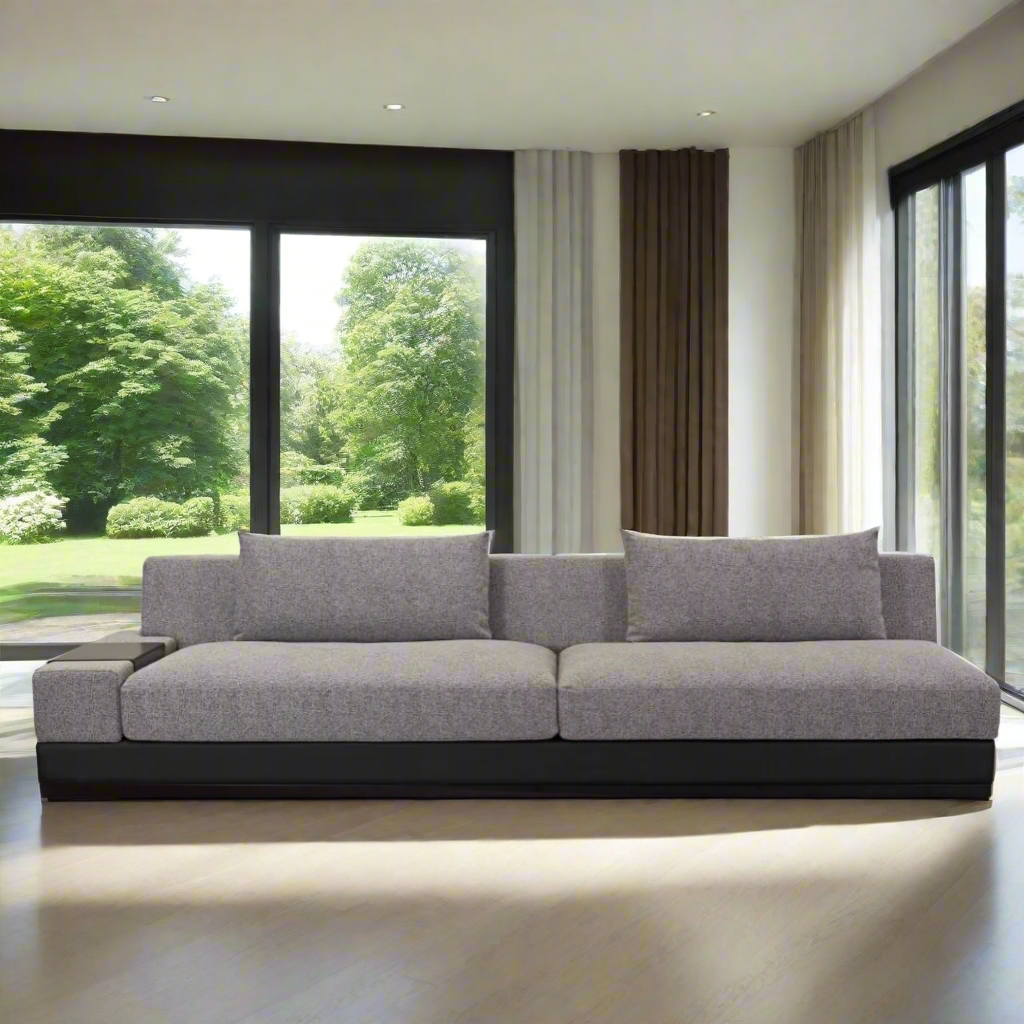 Eden Modular Sofa - Black/White BUBULAND HOME