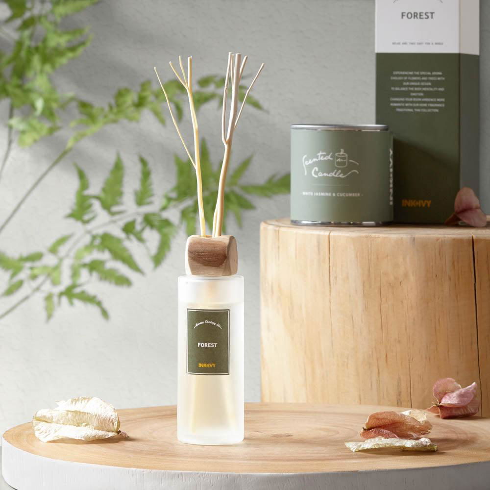 White Jasmine and Cucumber Scented Candle - Homewares Default Title BUBULAND HOME