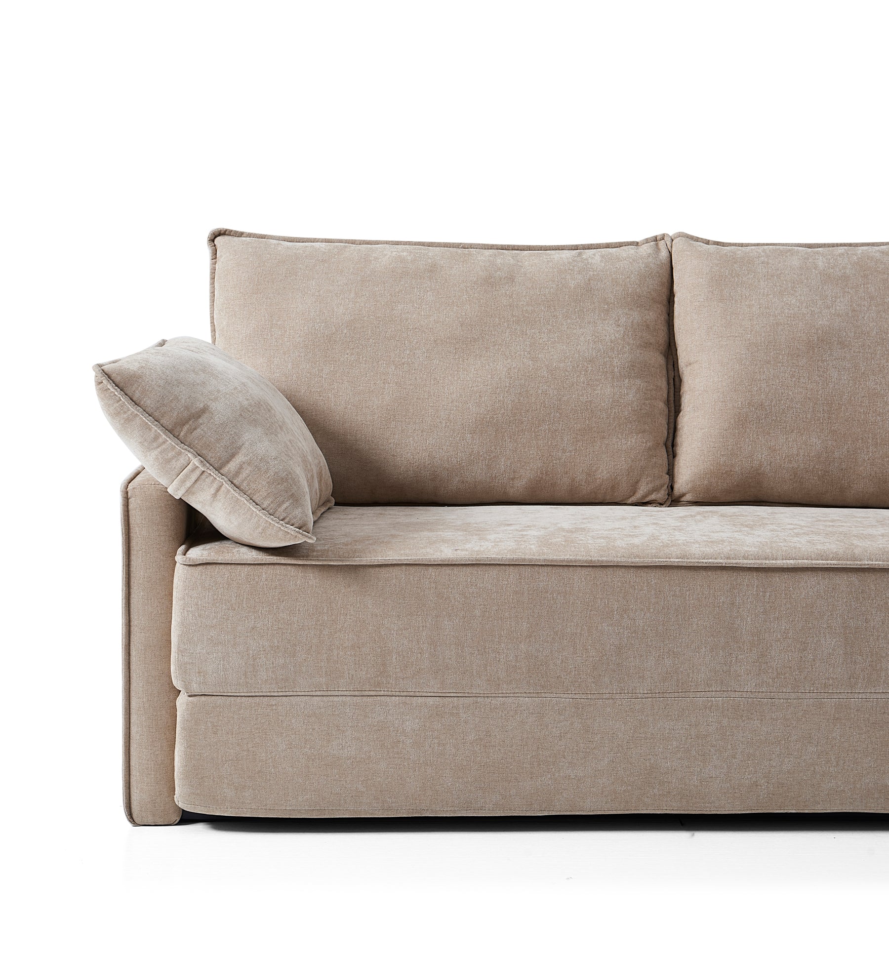 Ease Convertible Sofa Bed - Weaved Fabric BUBULAND HOME