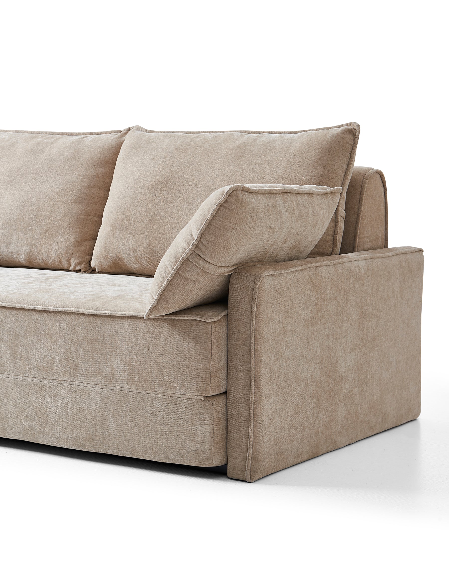 Ease Convertible Sofa Bed - Weaved Fabric BUBULAND HOME