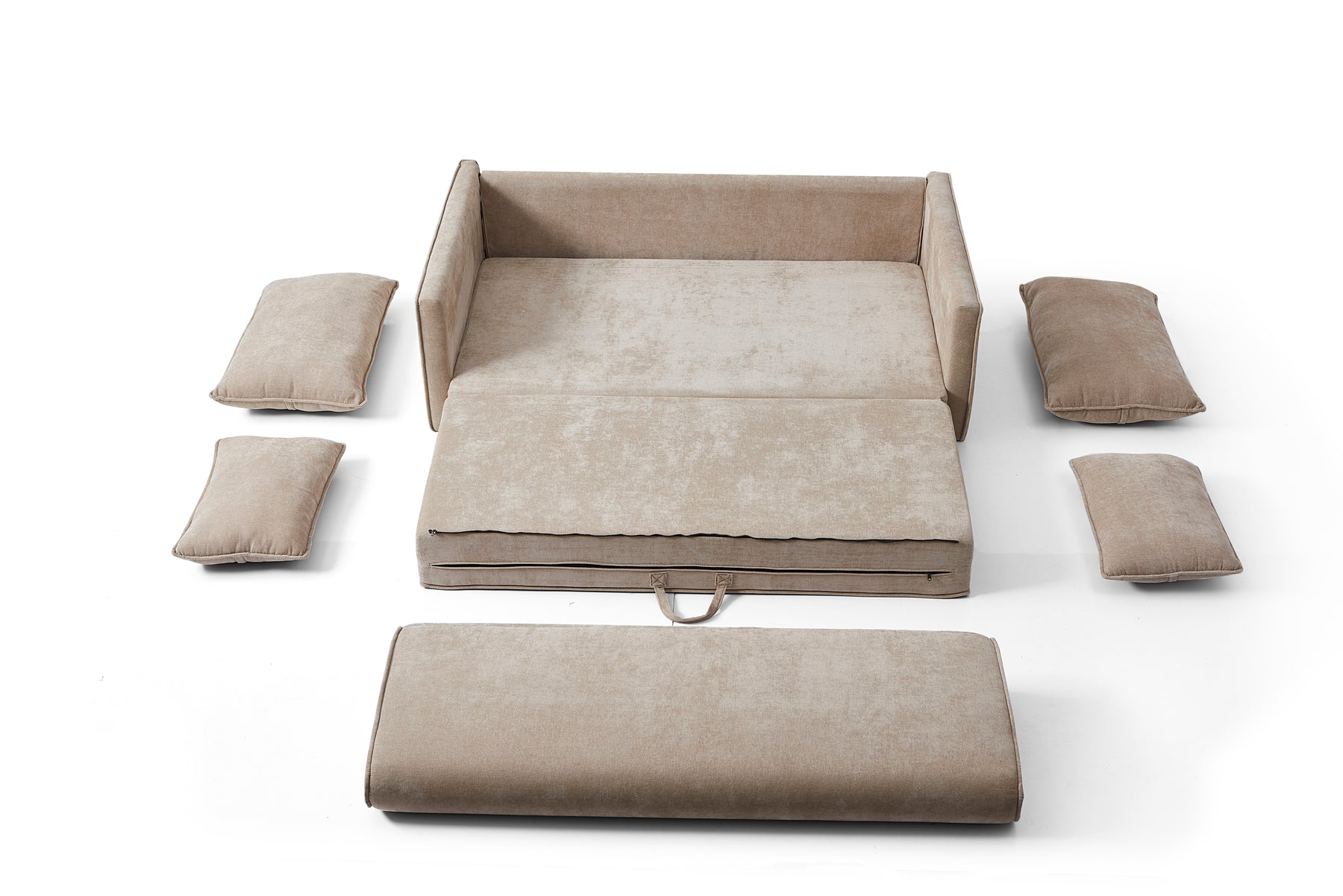 Ease Convertible Sofa Bed - Weaved Fabric BUBULAND HOME